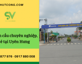 Rút hầm cầu chuyên nghiệp, giá rẻ tại Uyên Hưng – Tân Uyên
