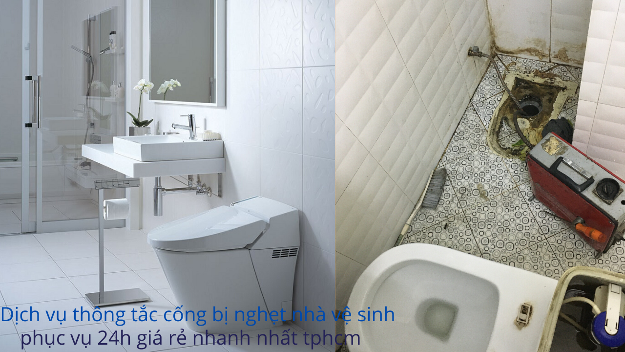 dịch vụ thông tắc cống nhà vệ sinh giá rẻ uy tín tại tphcm