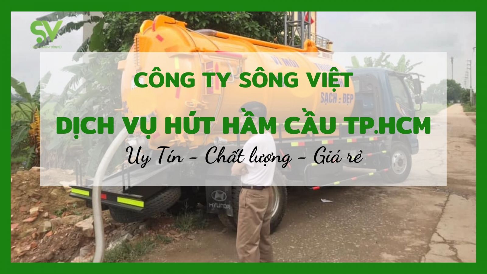 dịch vụ hút hầm cầu