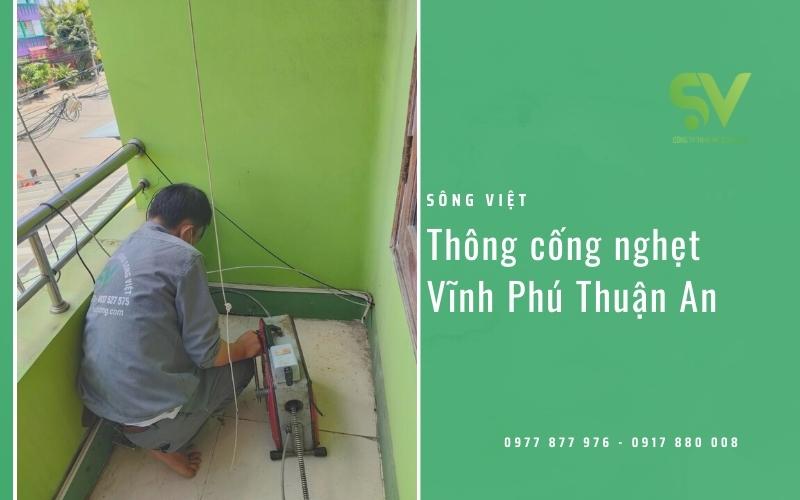 thông cống nghẹt phường Vĩnh Phú Thuận An, Sông Việt