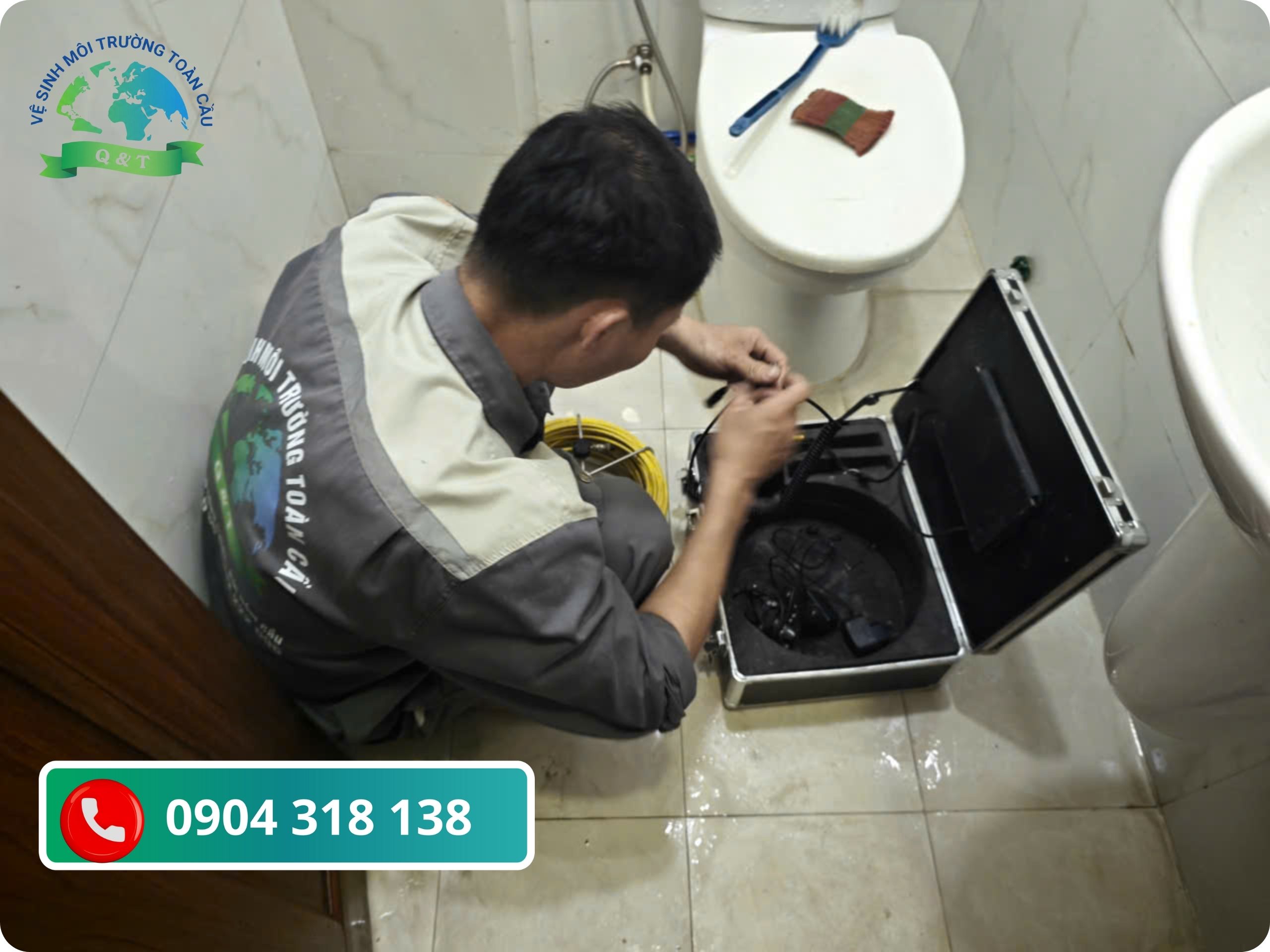 Quy trình thông cống nghẹt Quận 2 chuẩn kỹ thuật