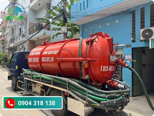 Hút Hầm Cầu Huyện Bình Chánh