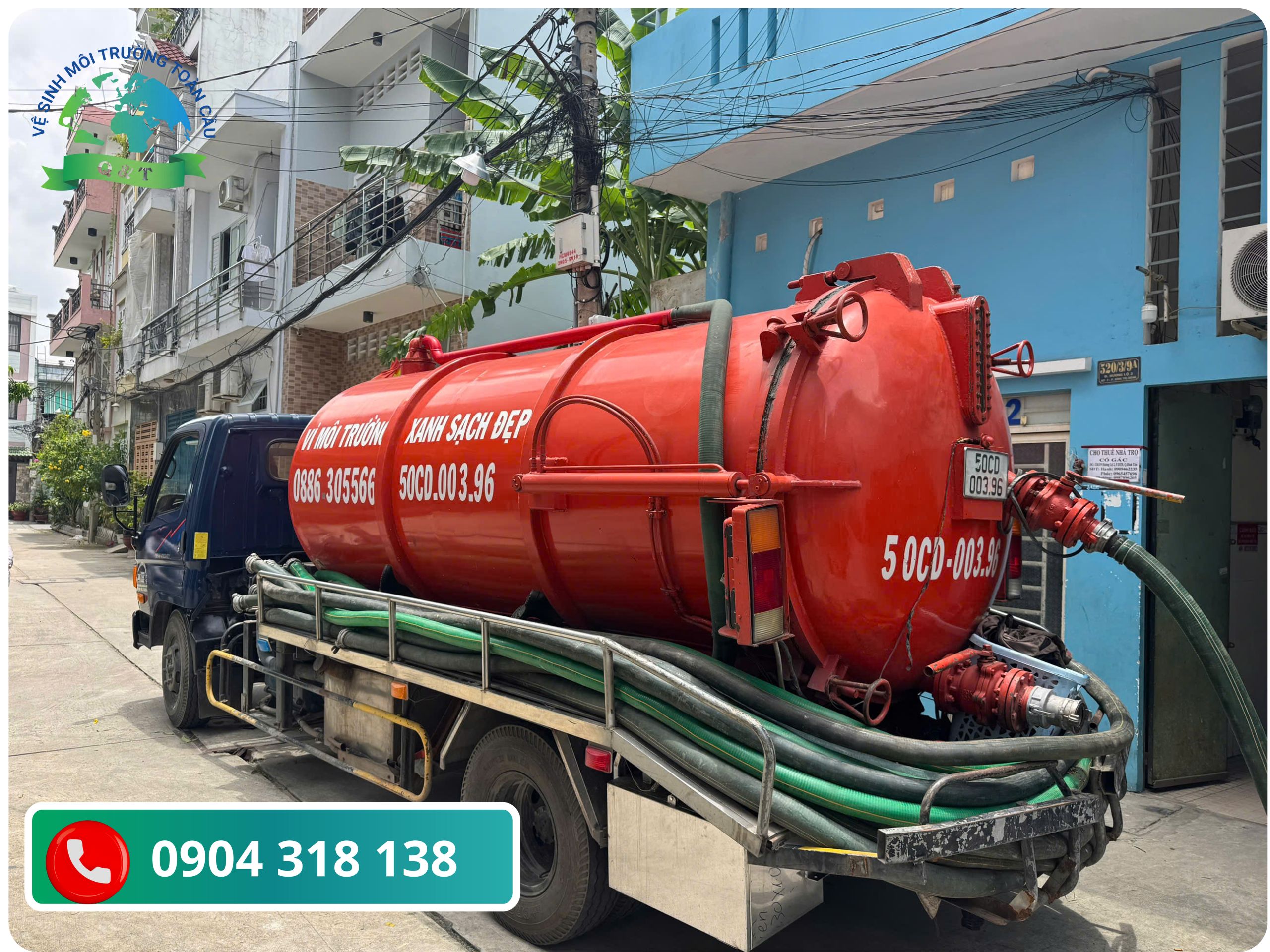 Hút Hầm Cầu Huyện Nhà Bè