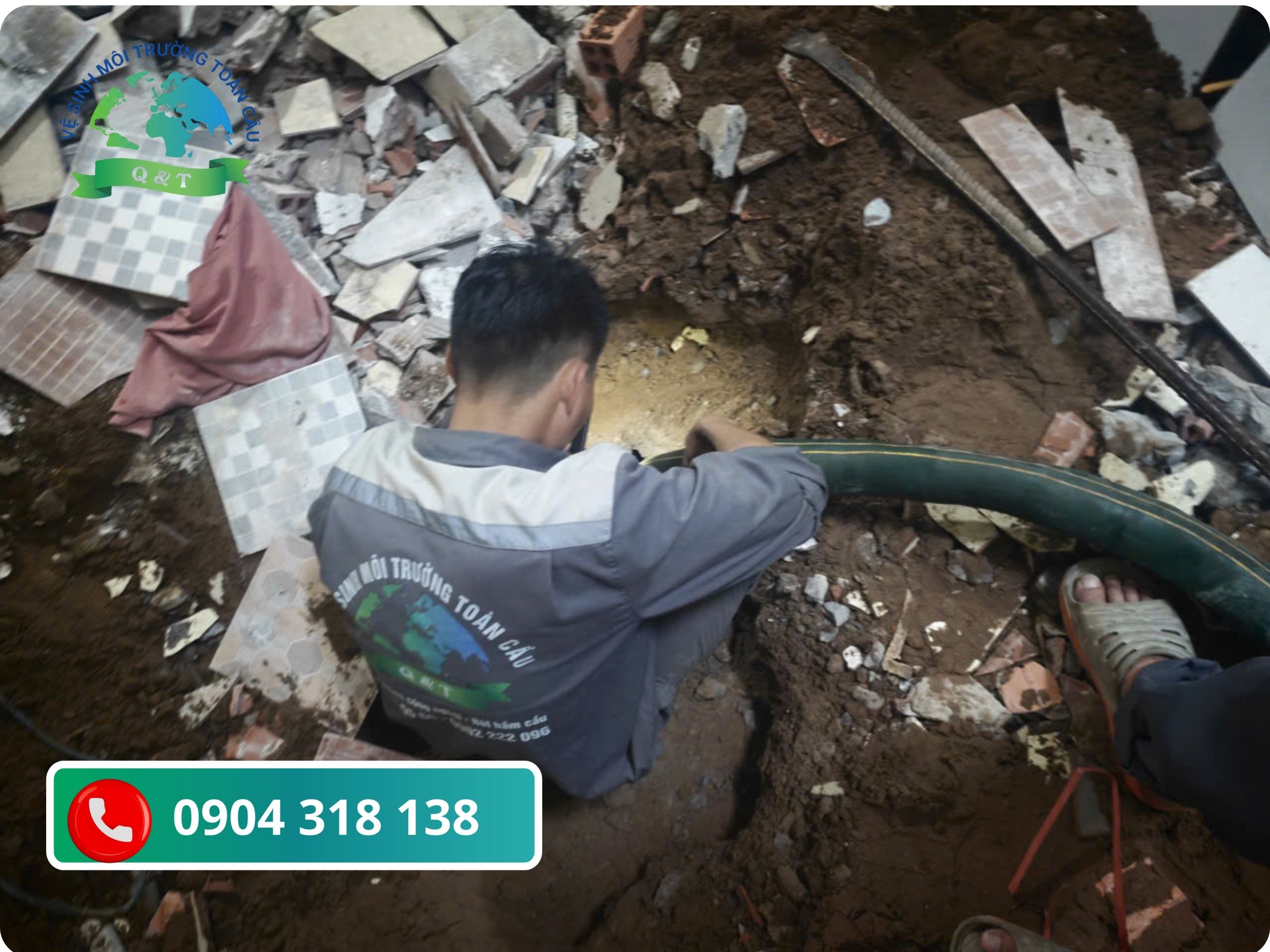 Nhu cầu hút hầm cầu tại Quận 6: Khi hạ tầng "kêu cứu"