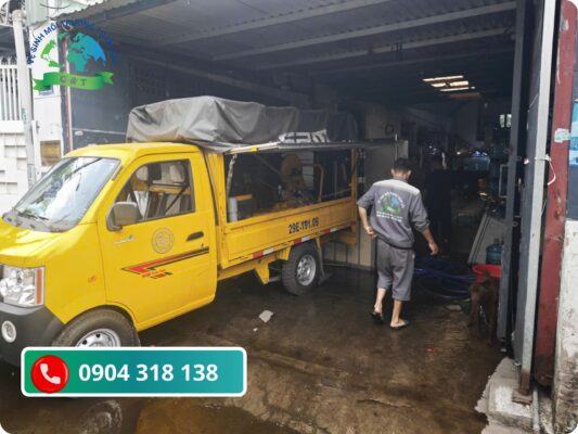 Hút Hầm Cầu Quận 12 [ Trọn Gói Giá Rẻ] – Có Mặt Sau 15P [BH 5 Năm]