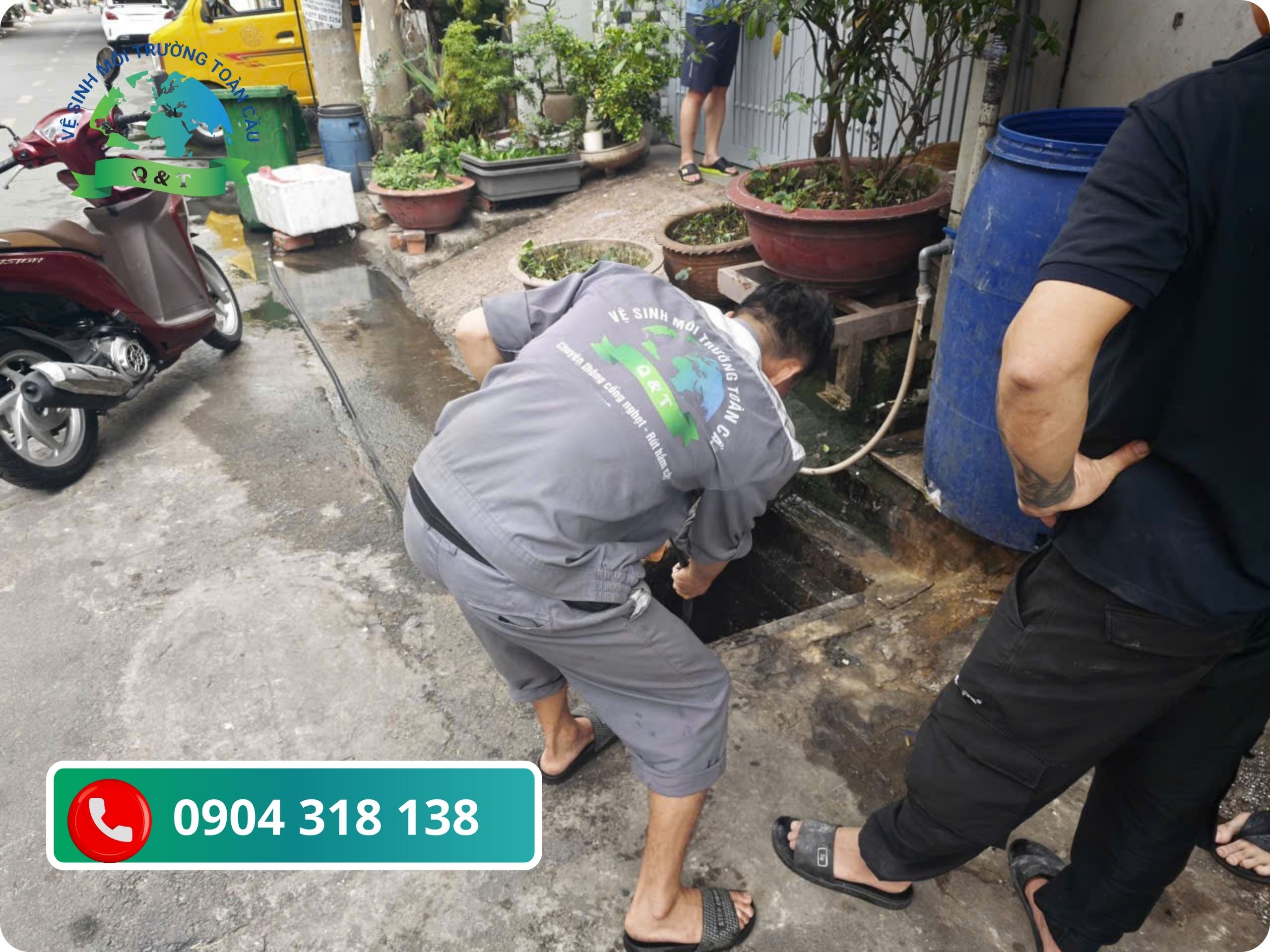 Thông cống nghẹt quận 2