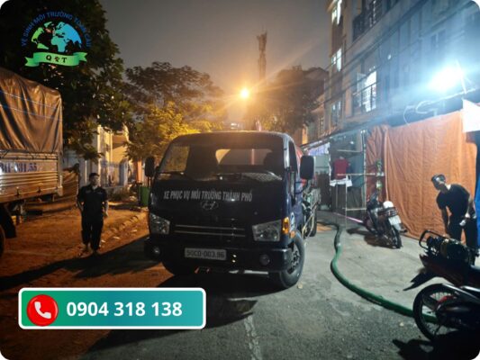 Hút Hầm Cầu Quận 5 [Trọn Gói Giá Rẻ ] – Có Mặt Sau 15P [BH 5 Năm]