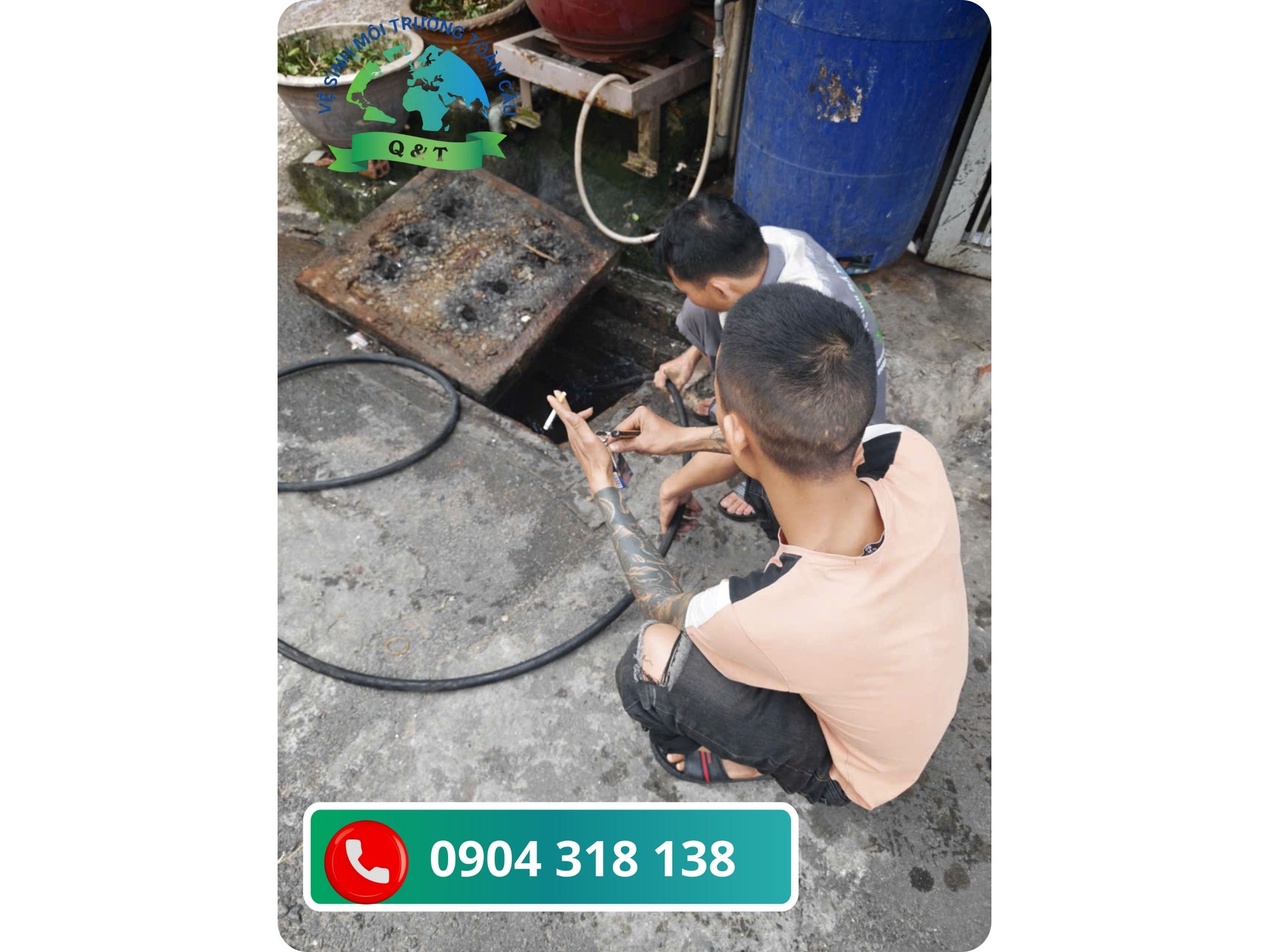 Dịch vụ hút hầm cầu tại Quận 1: Khi trung tâm cần sự chuyên nghiệp