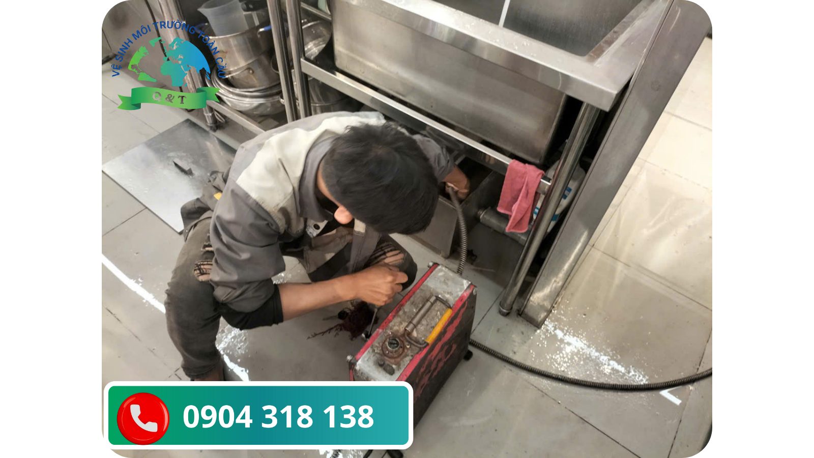 Thông cống nghẹt quận Tân Bình