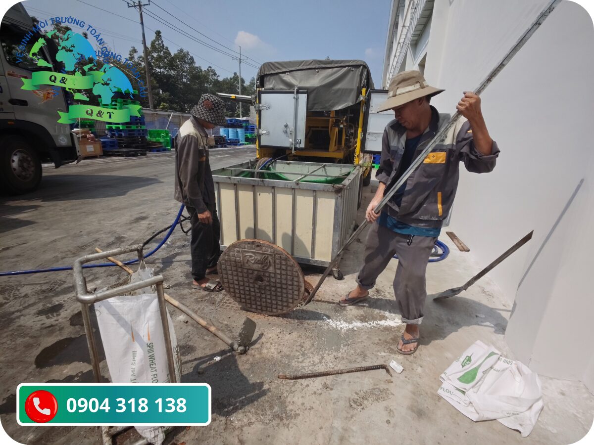 Các dịch vụ thông tắc cống tại Quốc Oai đang cung cấp