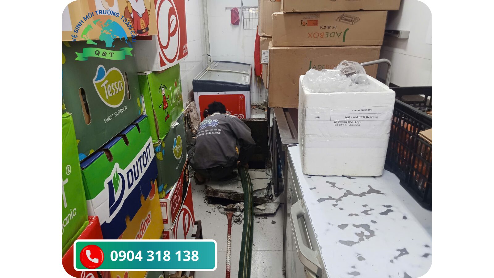 Các dịch vụ thông tắc cống tại Mỹ Đức đang cung cấp