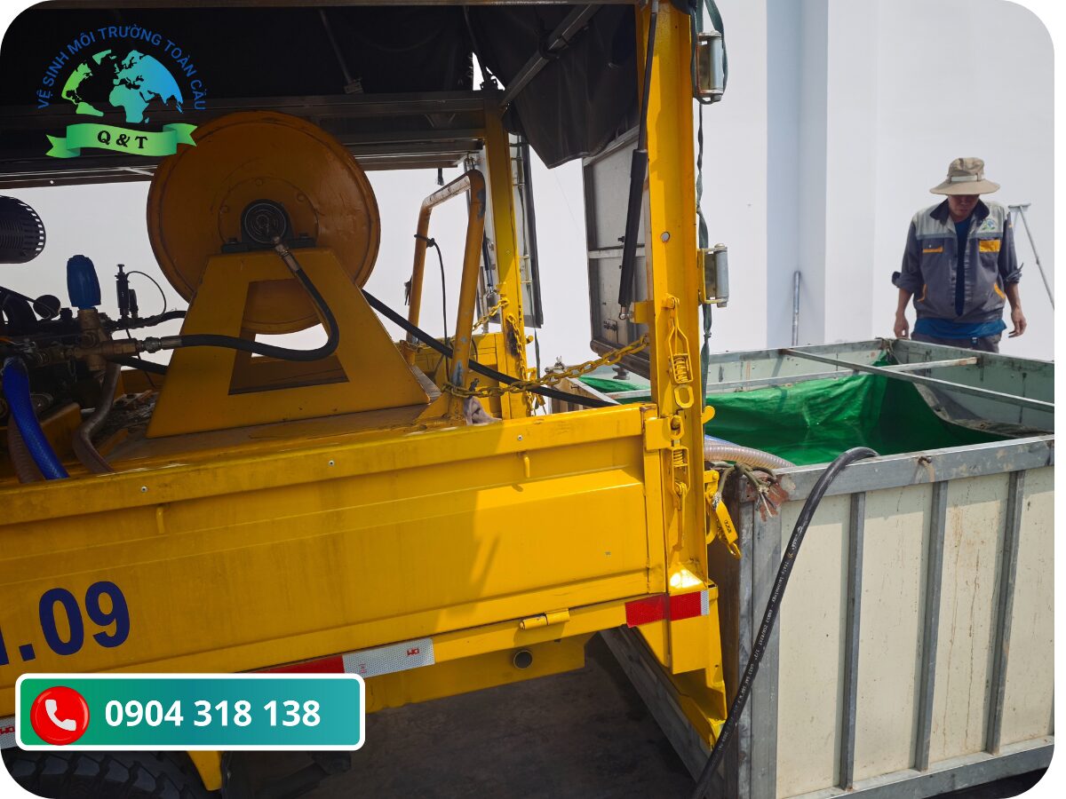 Công nghệ & Thiết bị thông tắc cống hiện đại