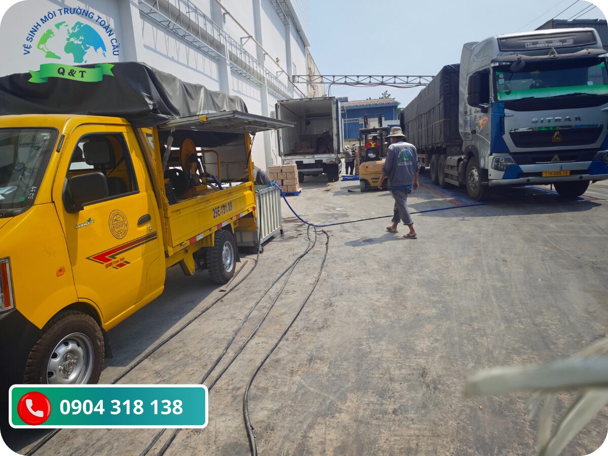 Công nghệ & Thiết bị thông tắc cống hiện đại