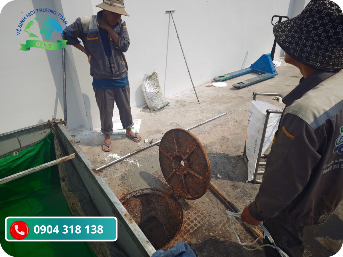 Hình ảnh thi công thực tế của thợ Quyết Thắng tại Thanh Trì