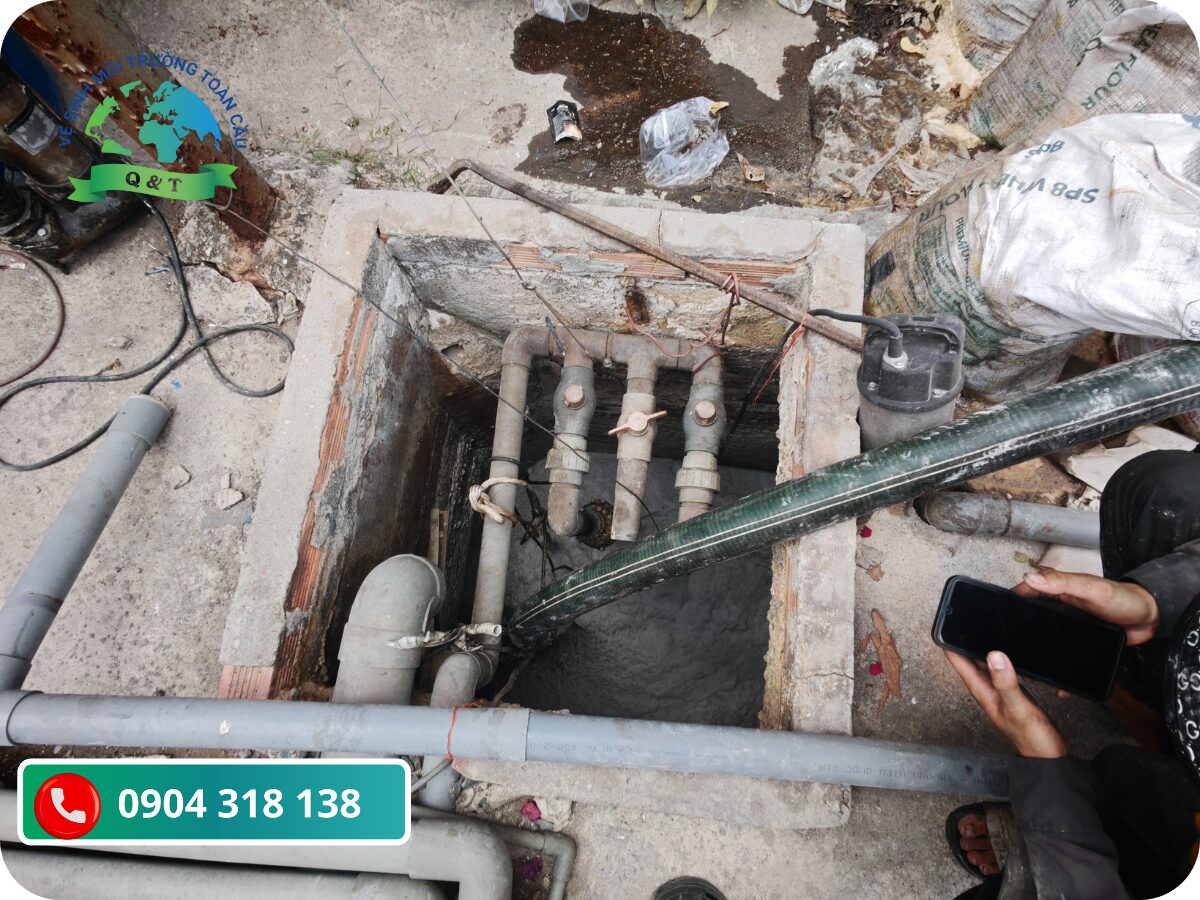 Hình Ảnh Thực Tế Đội Thông Tắc Cống Tại Thường Tín