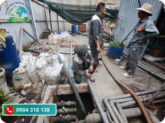 Thông Tắc Cống Tại Ba Vì