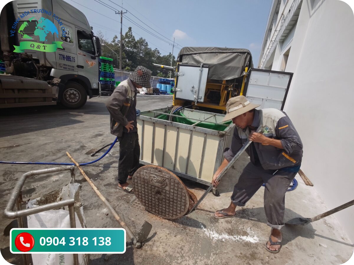 Thông tắc cống tại Hà Nội