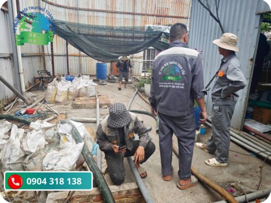 Quy trình làm việc chuyên nghiệp tại Môi Trường Quyết Thắng