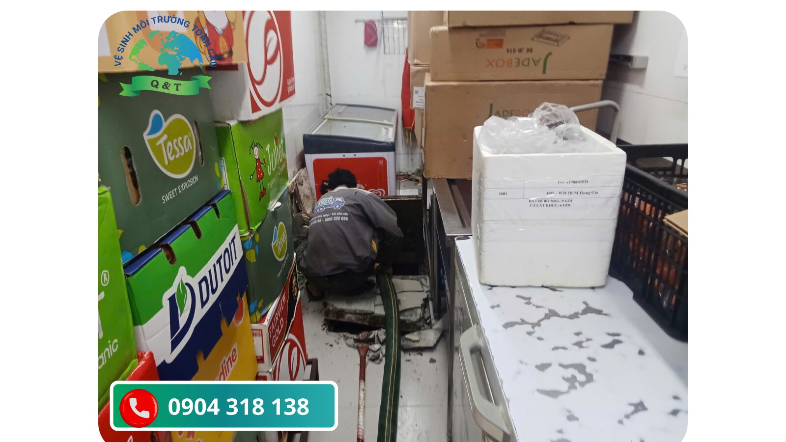 Dịch vụ hút hầm cầu tại Cà Mau