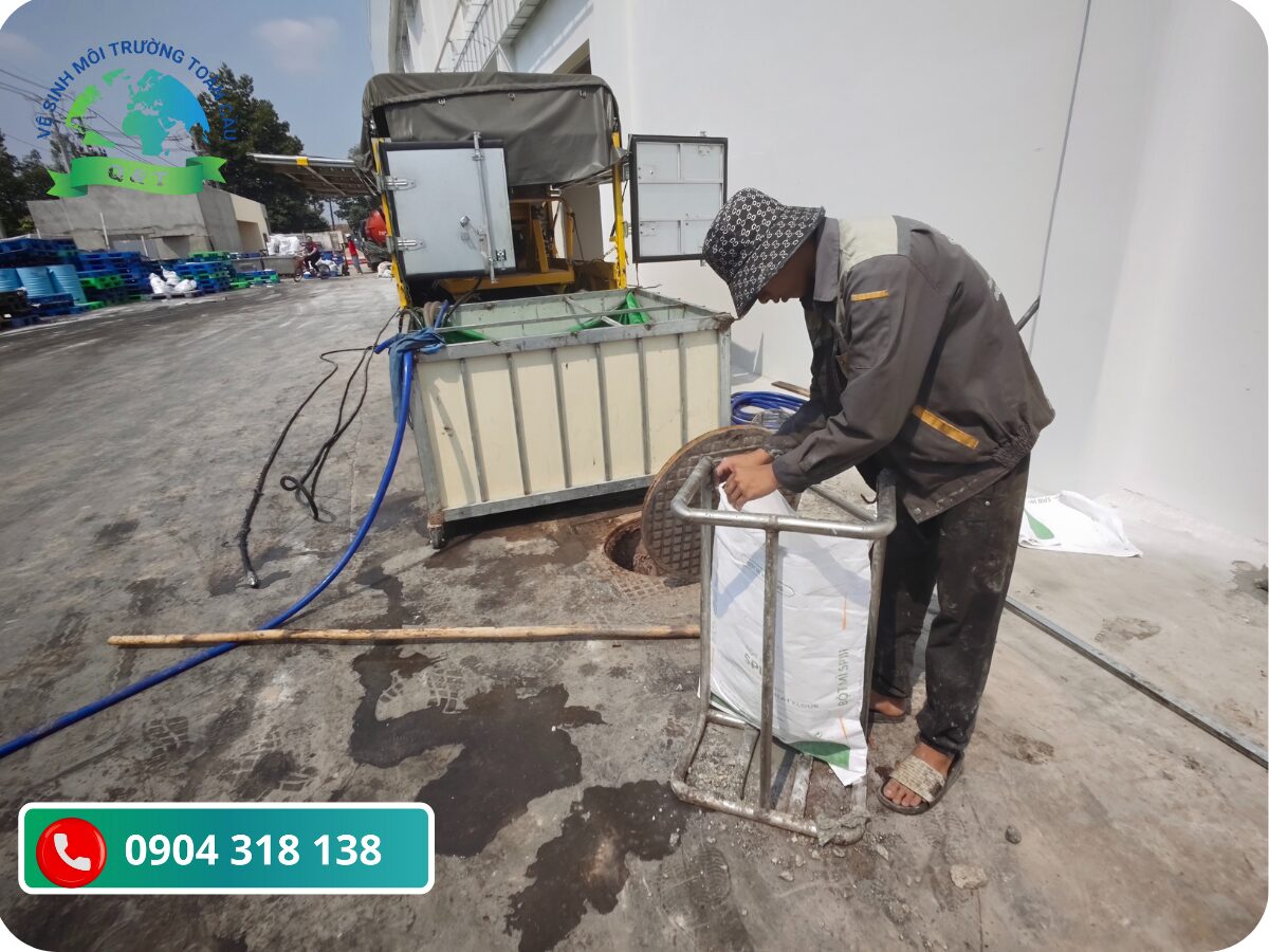 Dịch vụ thông cống nghẹt Long An gồm những gì?