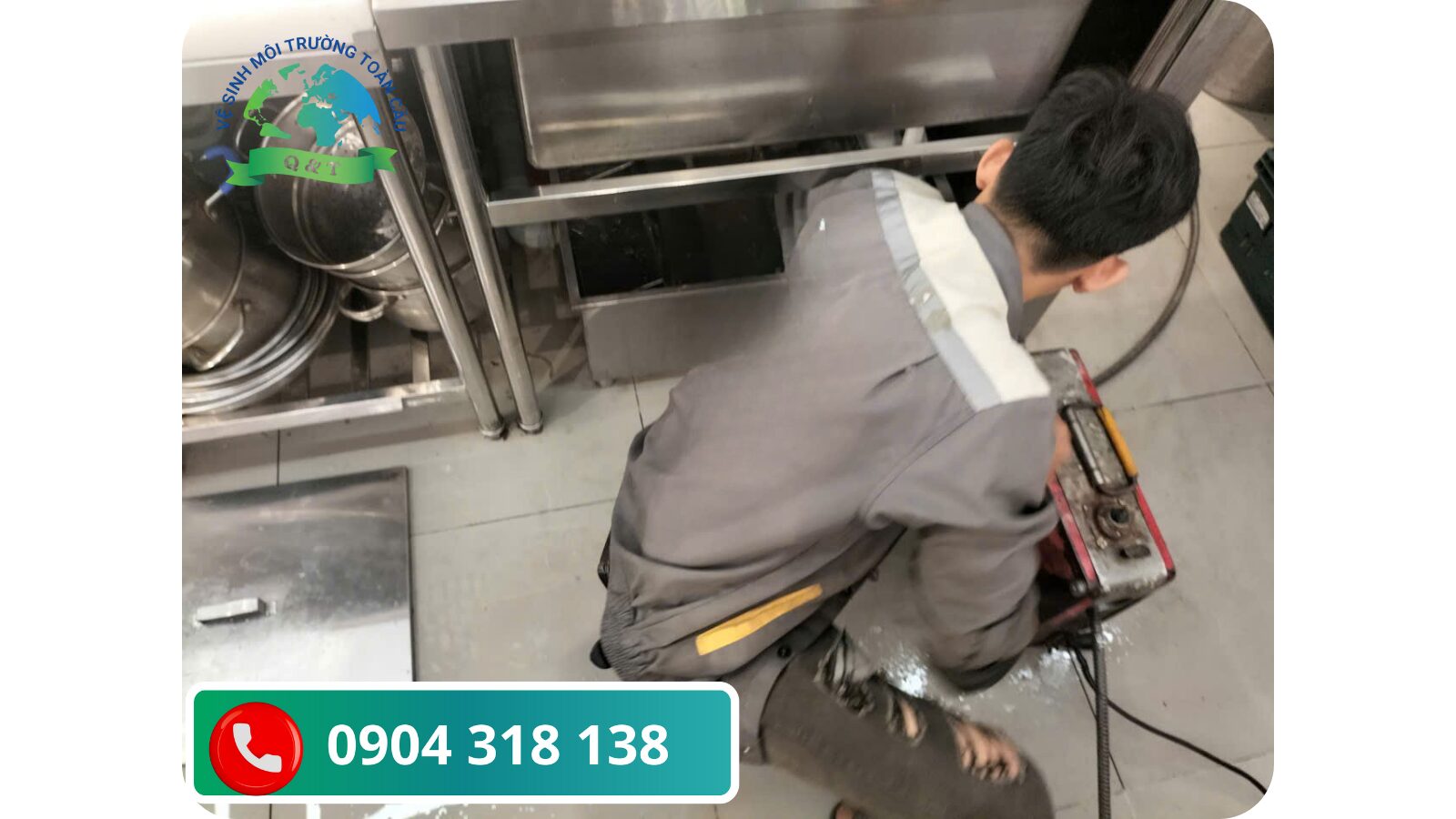 Dịch vụ thông cống nghẹt Trà Vinh