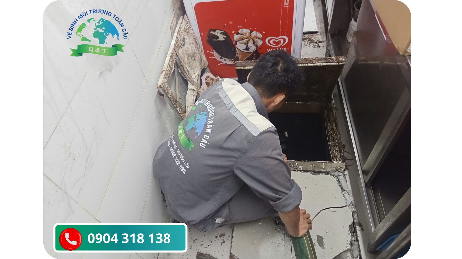 Hút hầm cầu Hậu Giang