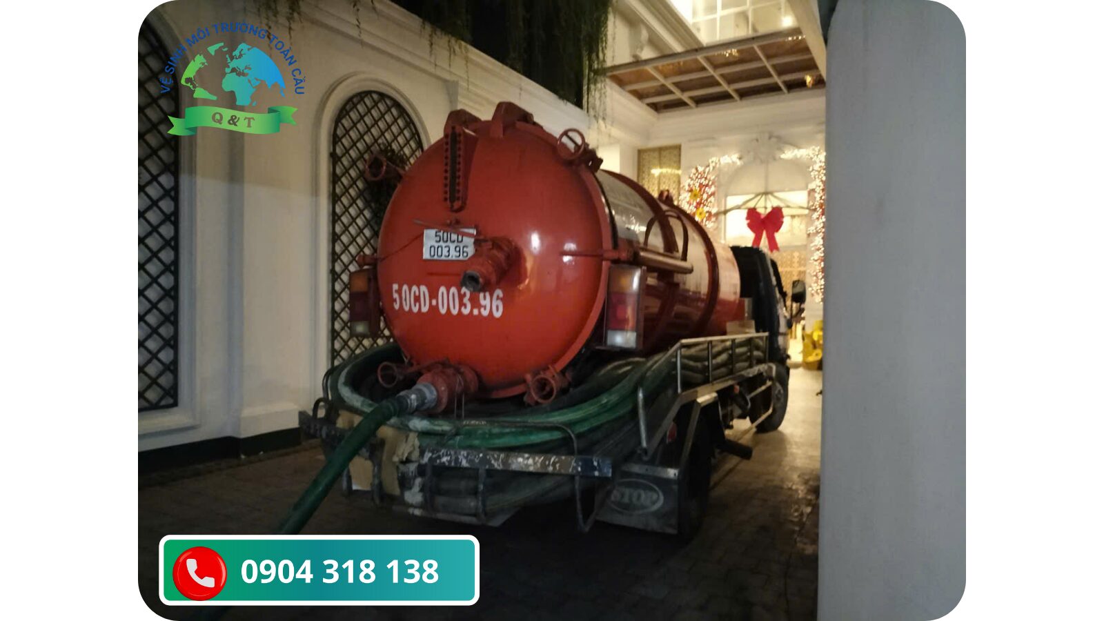 Quy trình hút hầm cầu hiện đại – Cam kết sạch triệt để 100%