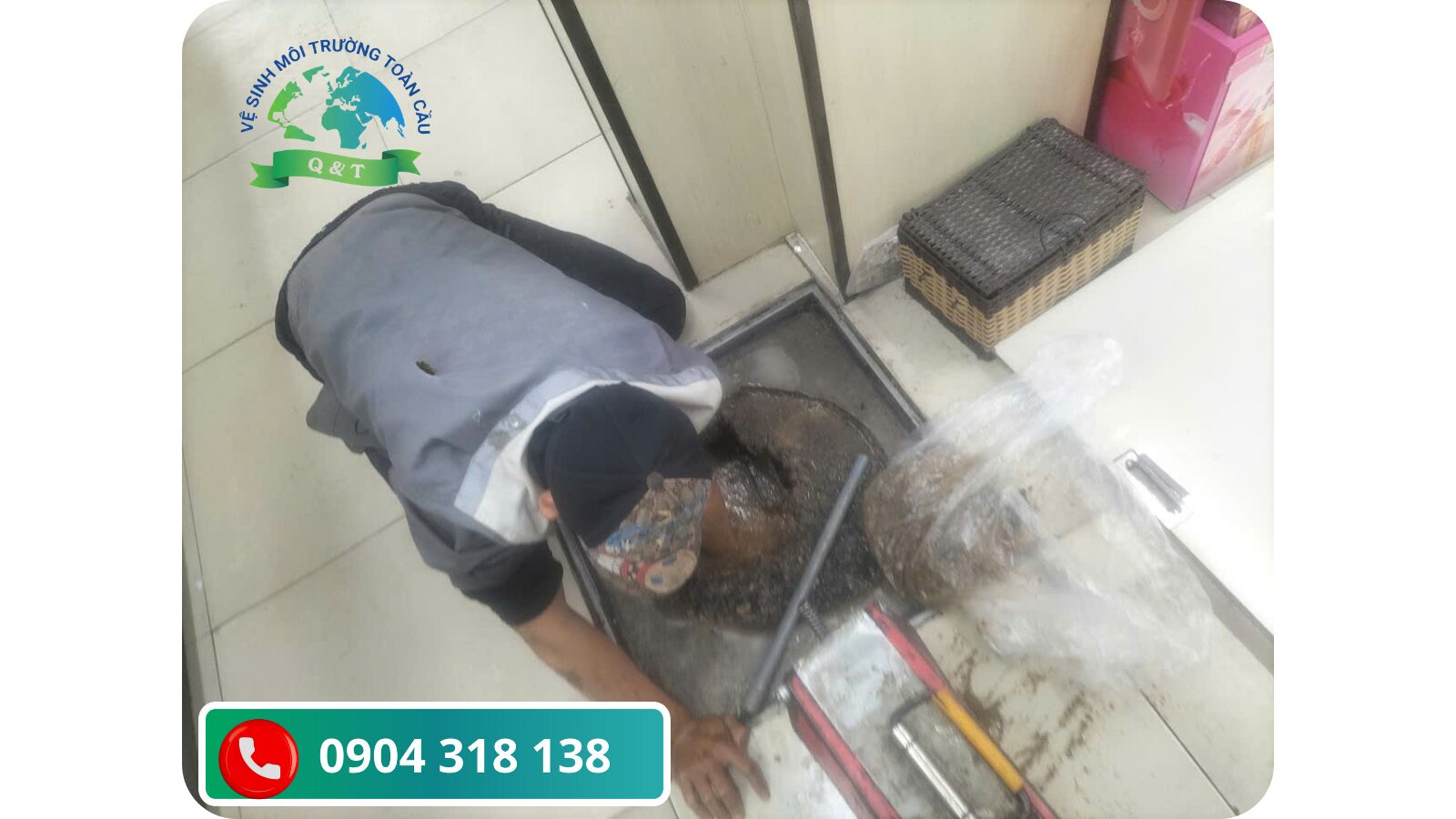 Quy trình thông cống nghẹt chuyên nghiệp