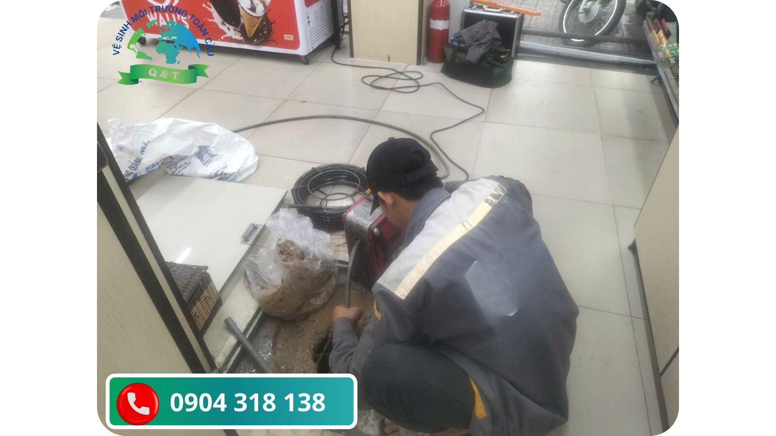 Thông cống nghẹt Bạc Liêu