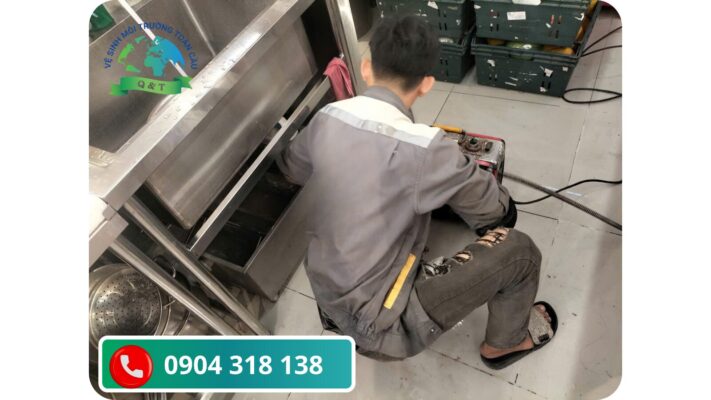 Thông cống nghẹt Cà Mau