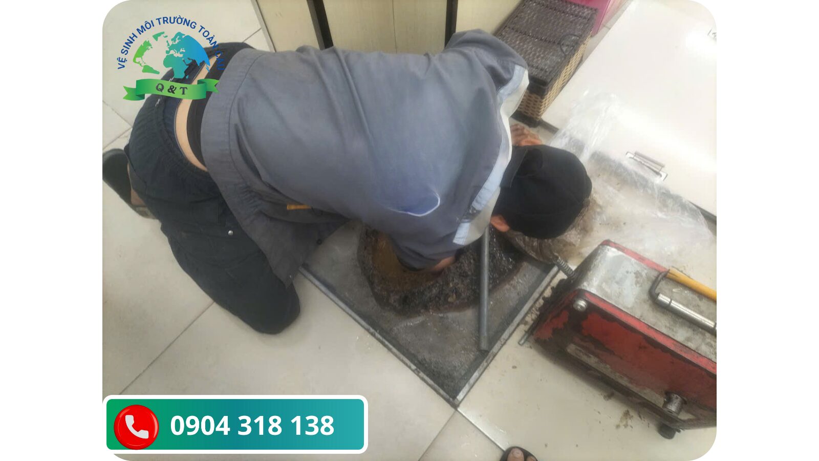 Thông cống nghẹt Hậu Giang