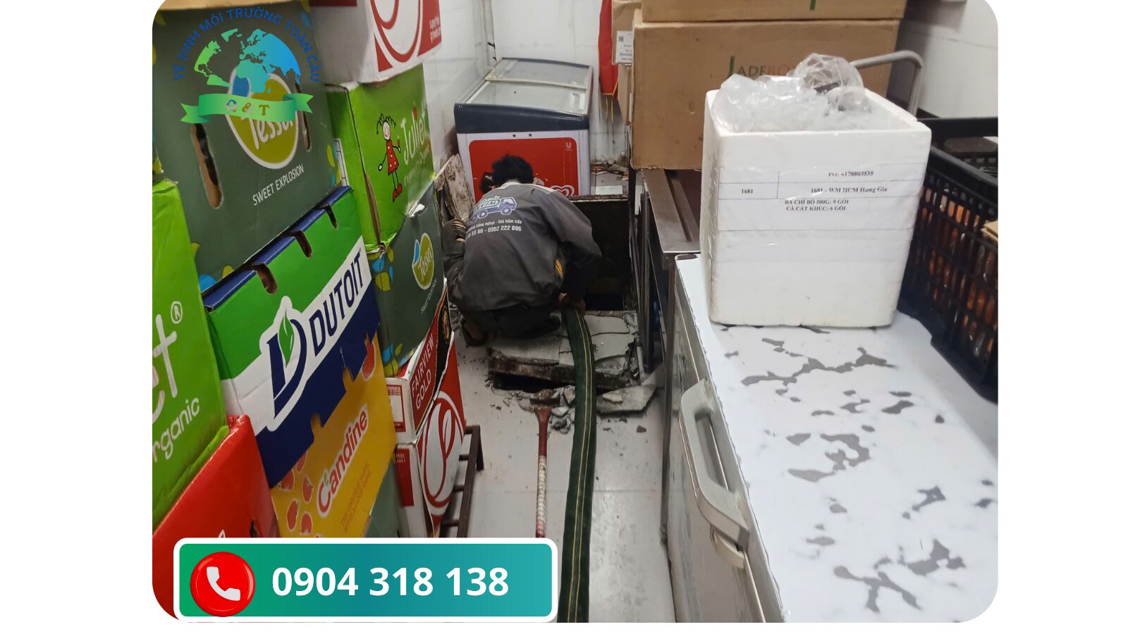 Khu vực phục vụ thần tốc tại Quận 7