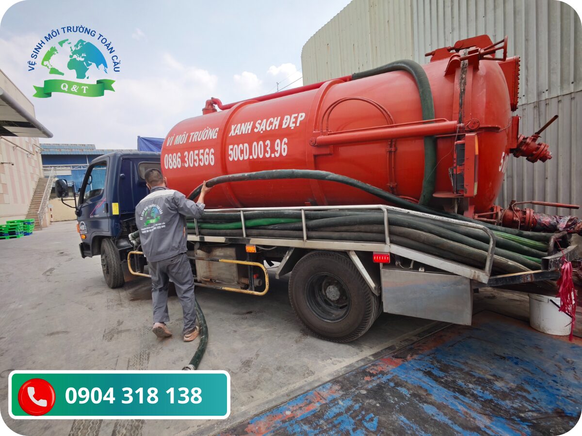 Dịch vụ hút bể phốt tại Yên Bái chuyên nghiệp