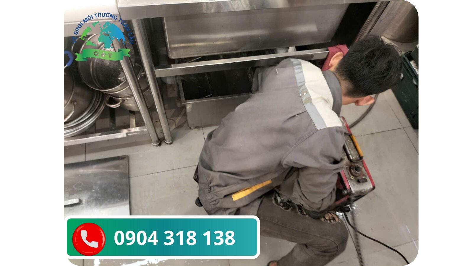 Hình ảnh thực tế thông tắc bồn cầu chuyên nghiệp tại Bình Thạnh.