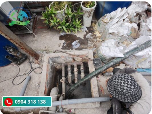 Hút bể phốt Bắc Giang