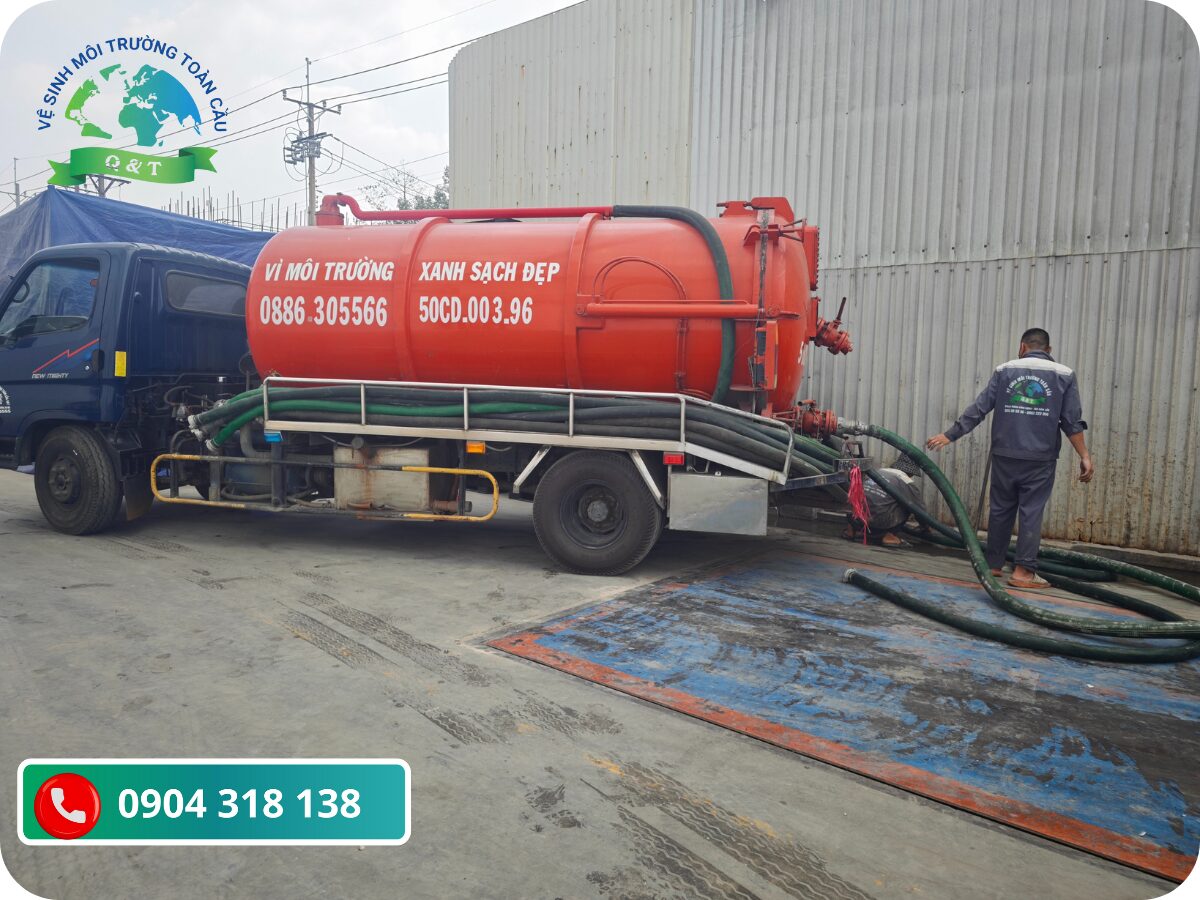 Hút bể phốt Bắc Ninh