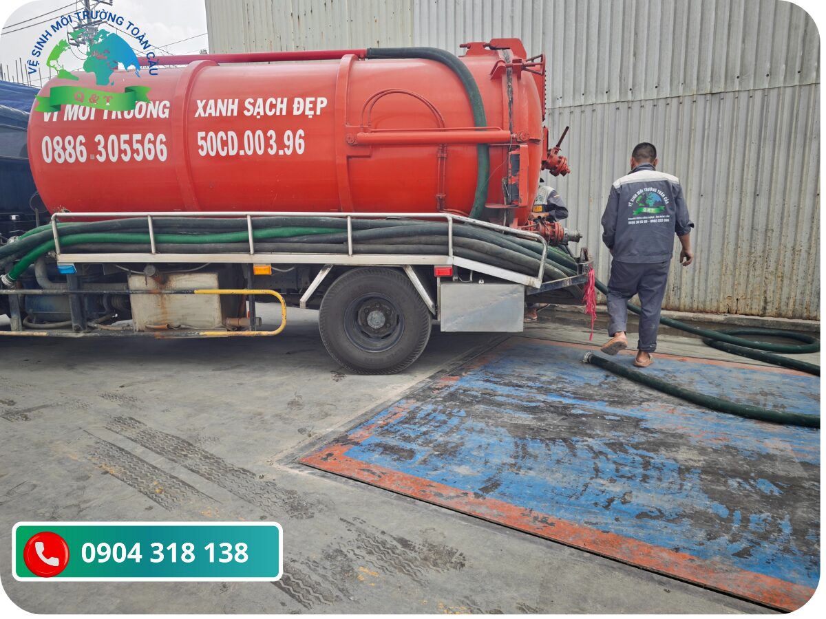 Hút bể phốt Hà Nam