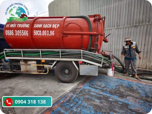 Hút bể phốt Hoà Bình