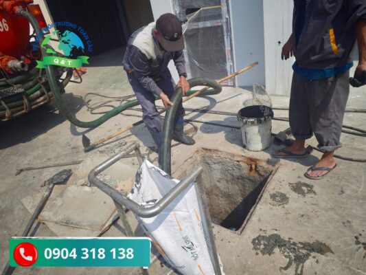 Hút hầm cầu Cần Đước