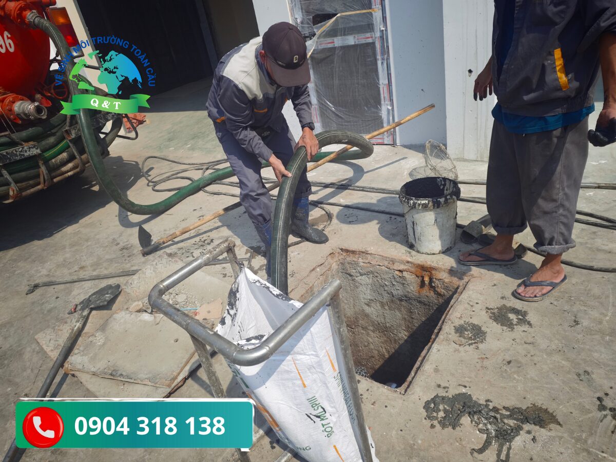 Hút hầm cầu Cần Đước