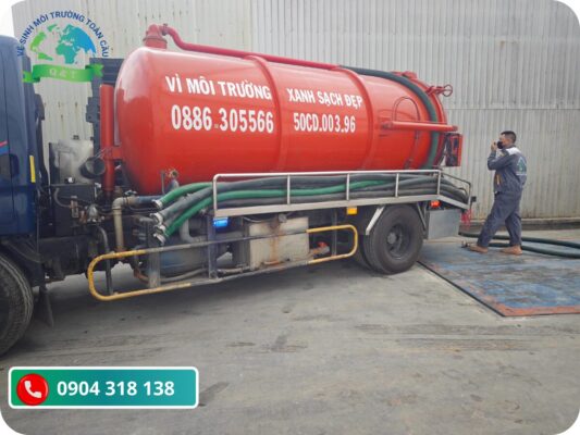 Hút hầm cầu Long An