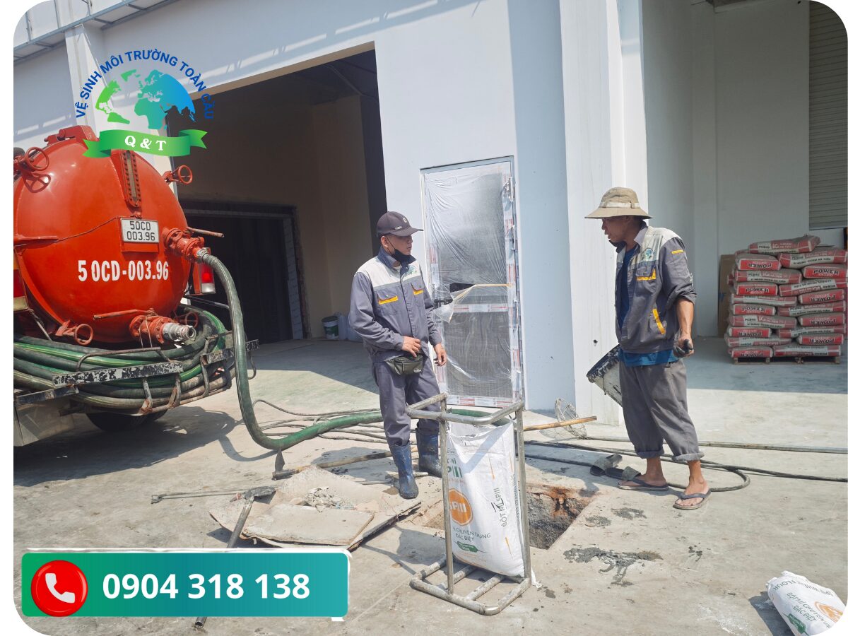 Hút hầm cầu Thủ Thừa