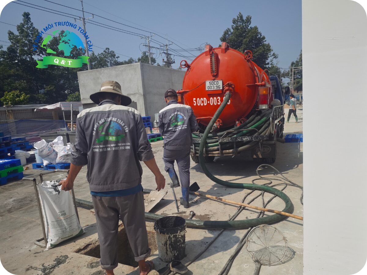 Khi nào cần hút hầm cầu tại Bến Lức?