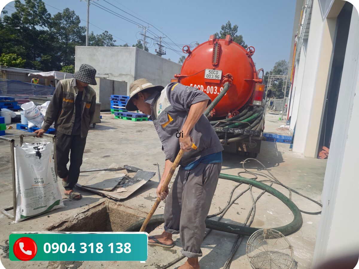 Thông bồn cầu Nhà Bè