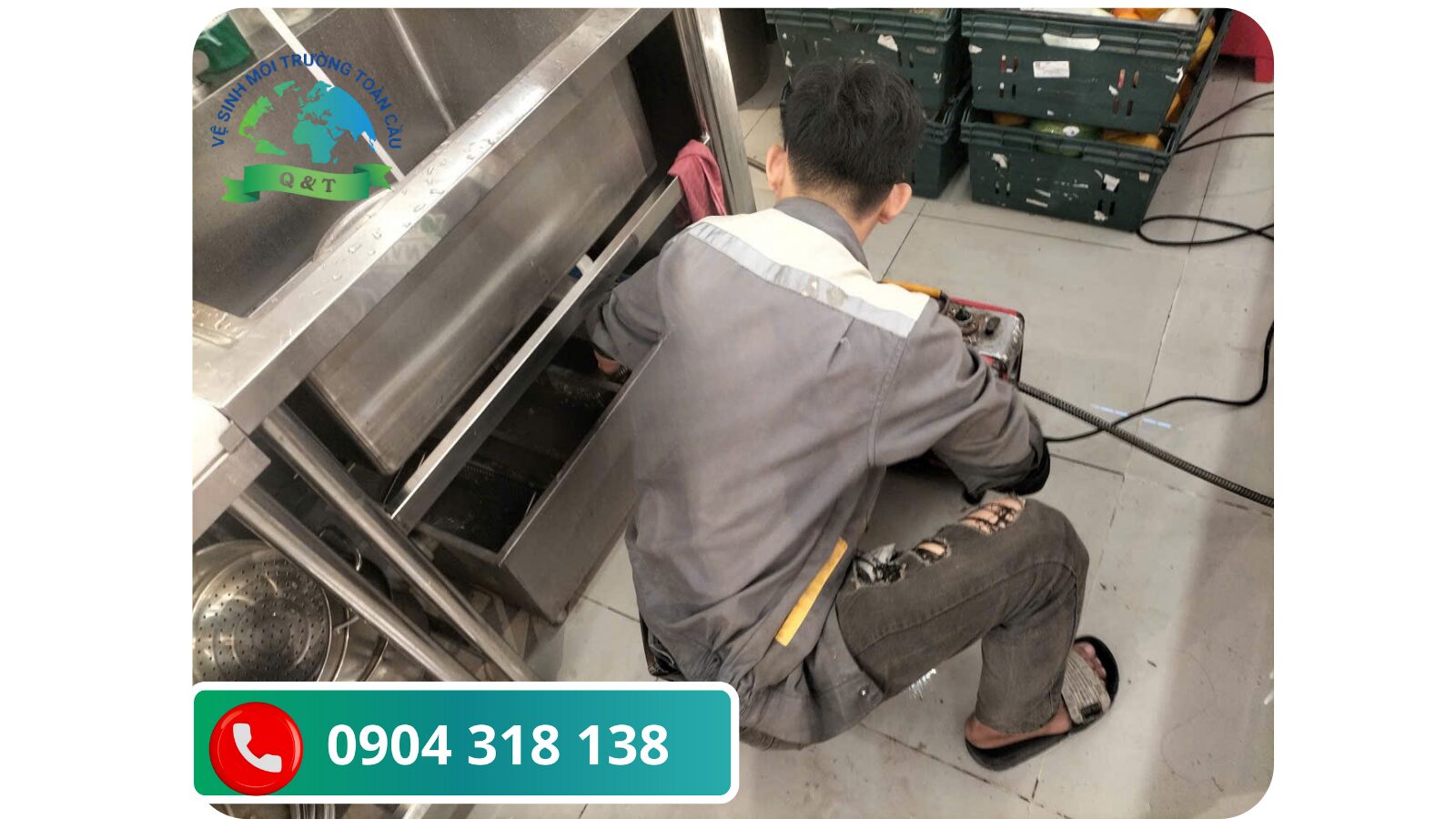 Thông bồn cầu quận 12