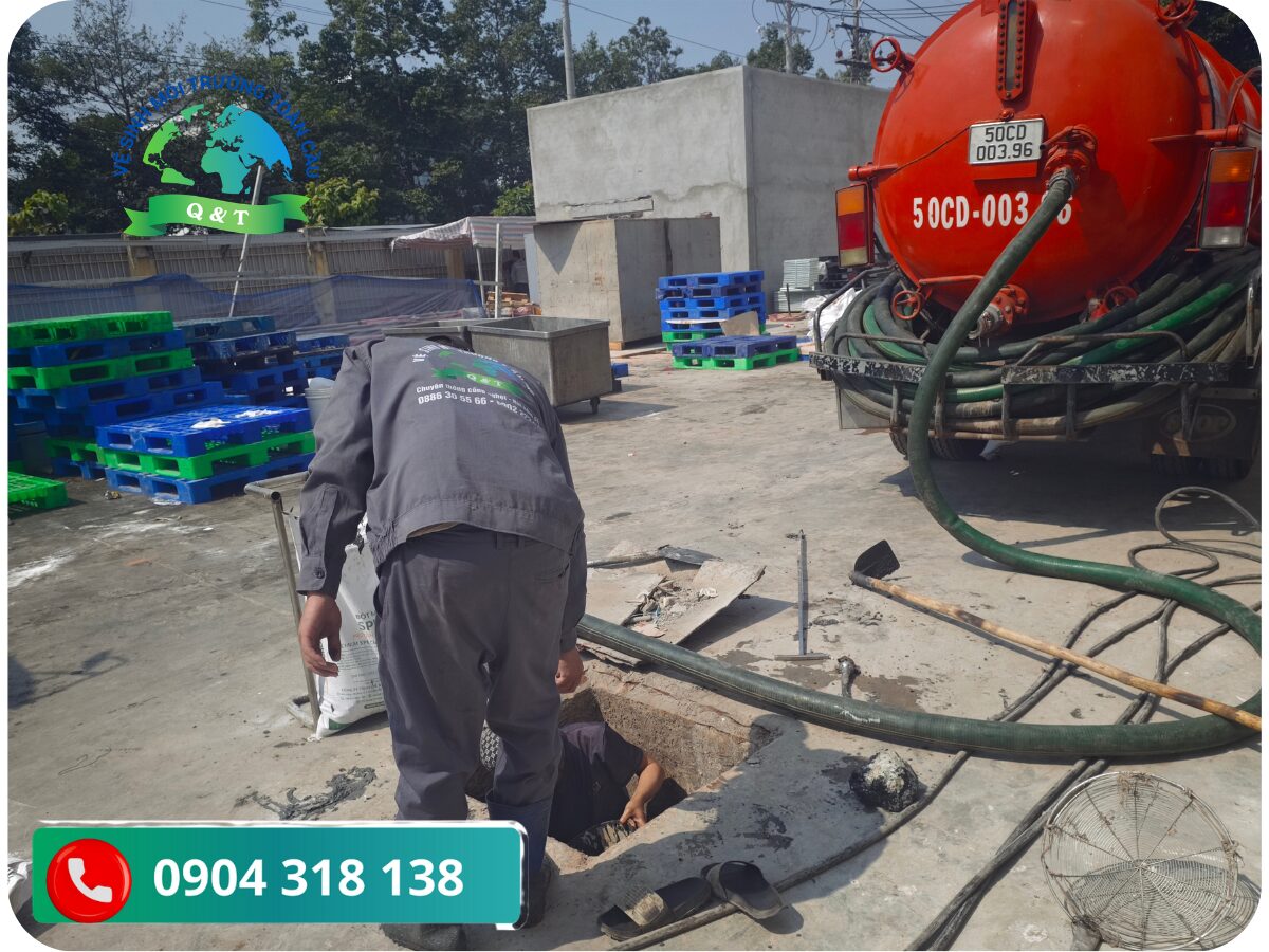 Cung cấp vận chuyển bùn vi sinh Long An