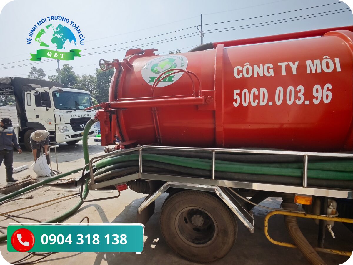 Dịch vụ cung cấp vận chuyển bùn vi sinh Tiền Giang gồm những gì?
