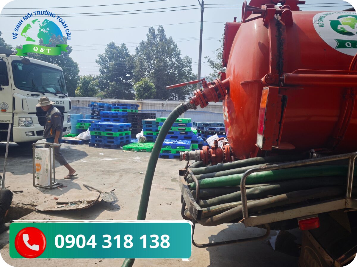 Giới thiệu dịch vụ hút hầm cầu Cần Giuộc