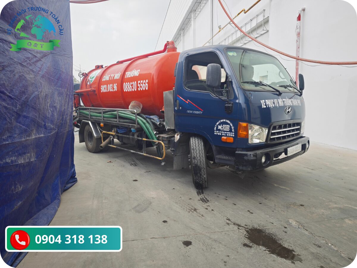 Hút hầm cầu Bình Thuỷ
