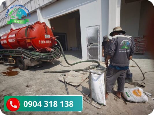 Hút hầm cầu Cần Giuộc